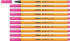 STABILO point 88 10er Pack Neonfarbe, leuchtfarbenrosa (88/056)