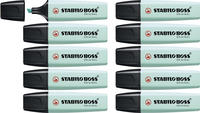 Stabilo 70/113, Stabilo Leuchtmarker BOSS Pastell T&uuml;rkis (10x) (70/113)