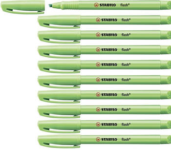 STABILO flash 10er Pack grün (555/33)