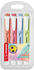 STABILO swing cool Pastel 4er Pack Prise von Limette, Kirschblütenrosa, Wolkenblau, Korallrot (275/4-08-1)