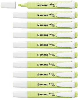 STABILO swing cool Pastel 10er Pack Prise von Limette (275/133-8)