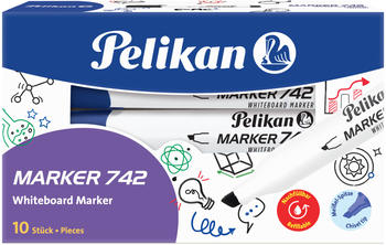 Pelikan 742 mit Meißeldocht blau (818025)