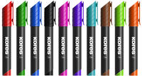 Kores - K-Marker XP2: Violett/lila Permanent Marker Stifte, Keilspitze mit