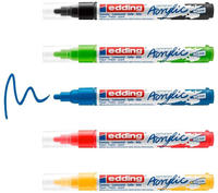 Edding 4-5100-5, edding 5100 basic Acrylstifte farbsortiert 2,0 - 3,0 mm, 1 Set