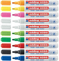 Edding 4-4095999, edding 4095 Kreidemarker farbsortiert 2,0 - 3,0 mm, 10 St.