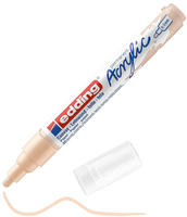 Edding Acrylstifte 5100 Acrylic, medium, warmbeige, Rundspitze 2-3mm, wasserfest
