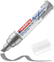 edding Acrylmarker Acrylic 5000 Keilspitze, silber