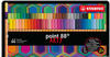 STABILO point 88 ARTY Metalletui farbig sortiert 65 Farben (88/66-031)