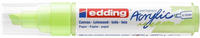 Edding Acrylstifte 5000 Acrylic, breit, pastellgr&uuml;n matt, Keilspitze 5-10mm,