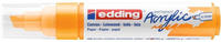 Edding Acrylstifte 5000 Acrylic, breit, sonnengelb matt, Keilspitze 5-10mm,