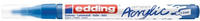Edding 4-5300903, edding 5300 Acrylstift fein enzianblau 1,0 - 2,0 mm, 1 St.