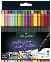 FABER-CASTELL Fineliner GRIP FINEPEN, 30er Kartonetui