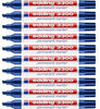Edding Permanent Marker 3300, mit Keilspitze, 10 Stück, blau