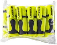 Edding Textmarker 7, Mini Highlighter, 10 St&uuml;ck, Strichbreite 1 - 3mm, gelb