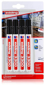 edding 3300 Permanentmarker schwarz