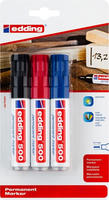 Magni 4-500-3-1999, Magni Permanentmarker 500 3er 2-7mm 3 Farben Blister (3x)