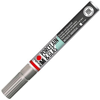 Marabu Marker "Porcelain & Glas Painter" 1 mm silber