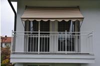 Angerer Freizeitm&ouml;bel Klemmmarkise beige, Ausfall: 150 cm, versch. Breiten