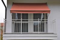 Angerer Freizeitm&ouml;bel Klemmmarkise "Style" BxH: 300 x 225-275 cm, Ausfall 150 cm