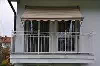 Angerer Freizeitm&ouml;bel Klemmmarkise beige, Ausfall: 150 cm, versch. Breiten