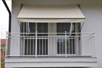 Angerer Freizeitm&ouml;bel Klemmmarkise "Style" Montage ohne Bohren und D&uuml;beln