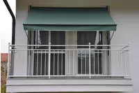 Angerer Freizeitm&ouml;bel Klemmmarkise "Style" BxH: 250 x 225-275 cm, Ausfall 150 cm