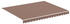 vidaXL Awning cloth 300 x 250 cm brown