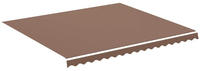Markisenbespannung Braun 4x3,5 M Vidaxl