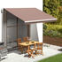 vidaXL Awning cloth 400 x 350 cm brown