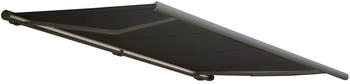 MCW Elektrische Kassettenmarkise H123 4,5x3m Polyester anthrazit Rahmen grau