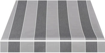 Spettmann Gelenkarmmarkise Star Fix B 400 cm x T 250 cm grau gestreift