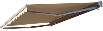 Spettmann Halbkassetten Markise SUN LED 500 x 300 cm Gestell anthrazit Tuch beige NHK re.