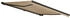MCW Kassetten-Markise H124 mit Volant 5x3m Polyester creme anthrazit