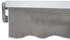 MCW Alu-Markise H790 4x3m Polyester grau-braun