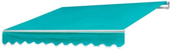 MCW Alu-Markise E49 2,5x2m Polyester t&uuml;rkis