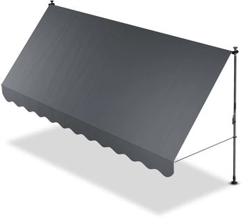 Juskys Kapstadt 400x120cm grau
