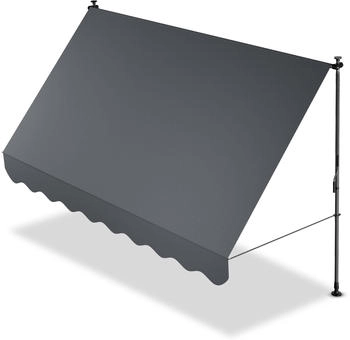 Juskys Kapstadt 300x120cm grau