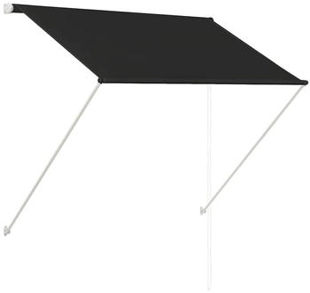 vidaXL Einziehbare Markise 100×150 cm anthrazit (145891)