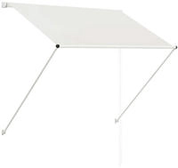 vidaXL Einziehbare Markise 100&times;150 cm Creme