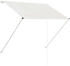 vidaXL Einziehbare Markise 100×150 cm creme (145892)