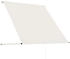 vidaXL Einziehbare Markise 100×150 cm creme (145892)