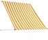 vidaXL Einziehbare Markise 150×150 cm gelb und weiß (143752)