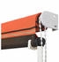 vidaXL Einziehbare Markise 200×150 cm orange und braun (145895)