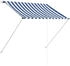 vidaXL Einziehbare Markise 150×150 cm blau und weiß (143746)
