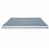 vidaXL Gelenkarmmarkise 500 cm blau/weiß (275566)