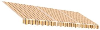 vidaXL Markisenbespannung Mehrfarbig Gestreift 4,5x3 m (367738)