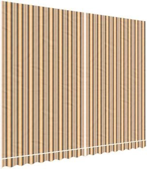 vidaXL Markisenbespannung Mehrfarbig Gestreift 4x3 m (367736)