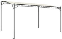 vidaXL Markise Creme 4x3 m 180 g/m2 Stoff und Stahl