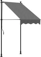 Vidaxl - Markise Einziehbar Anthrazit 100x150 Cm Stoff Und Stahl