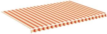 vidaXL Markisenbespannung Gelb und Orange 5x3,5 m (312022)